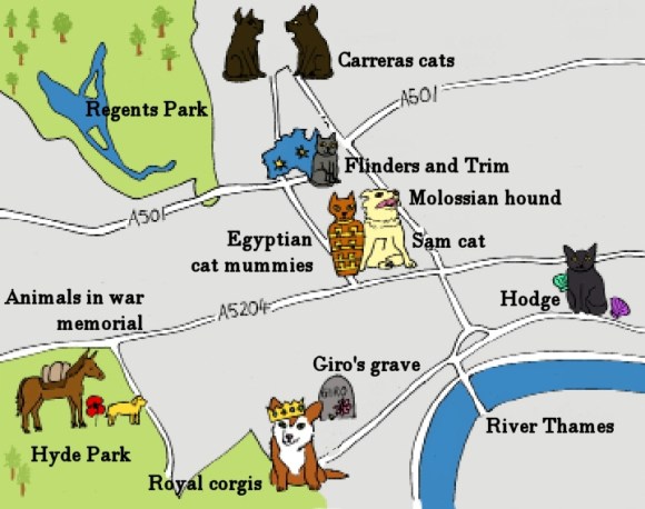 A London pet trail